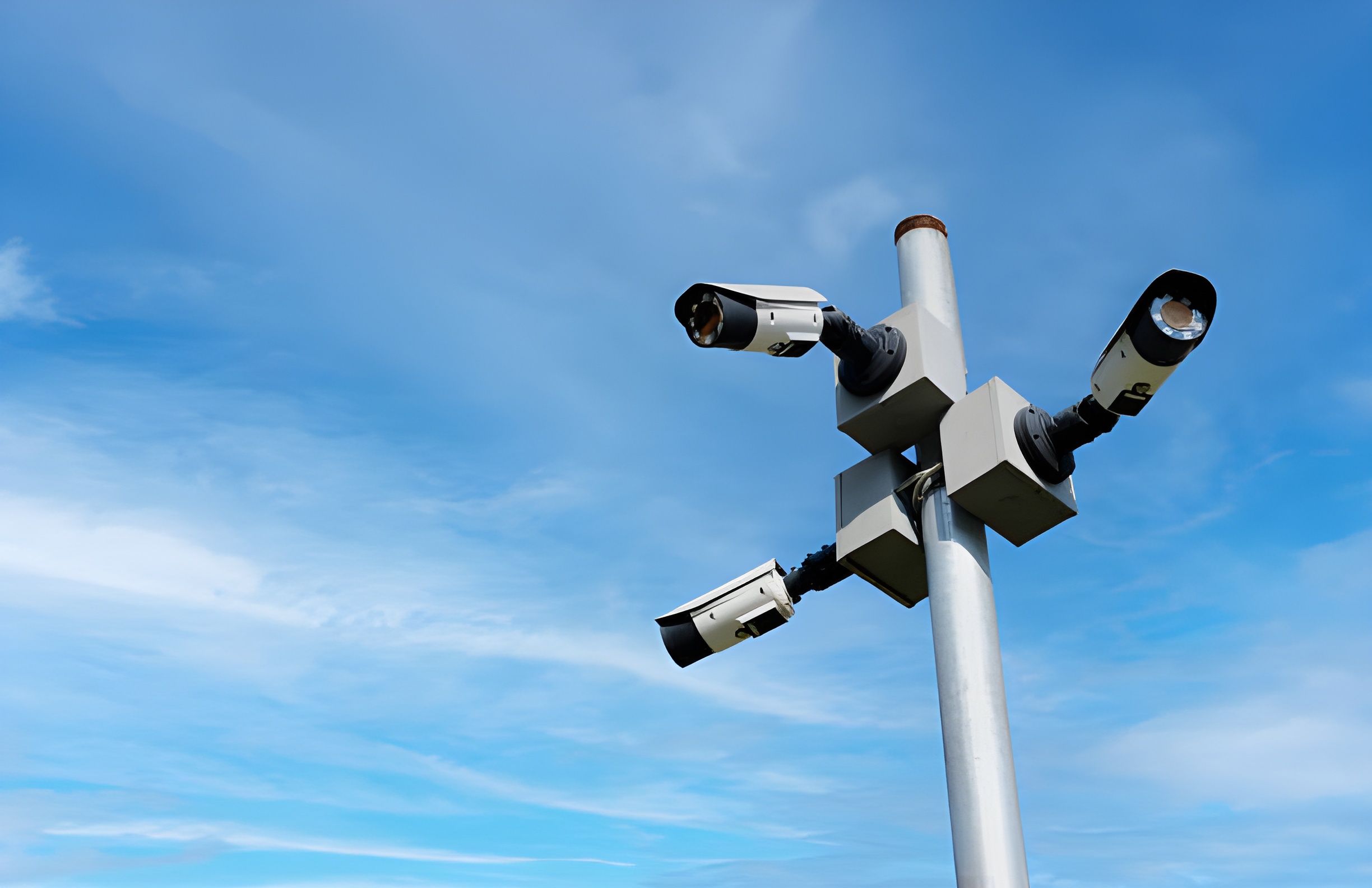 CCTV security camera installation